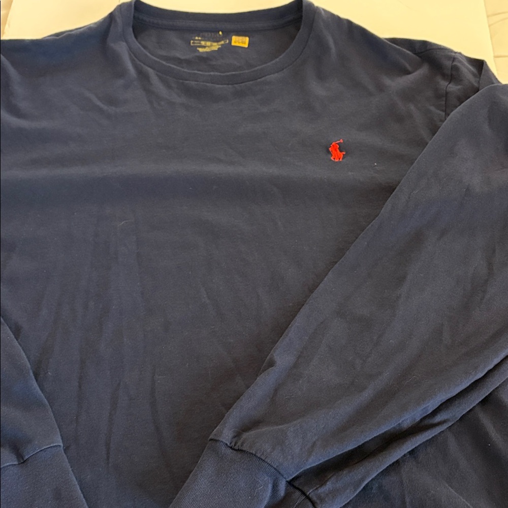 Polo Ralph Lauren Dark Blue Long Sleeve Tee